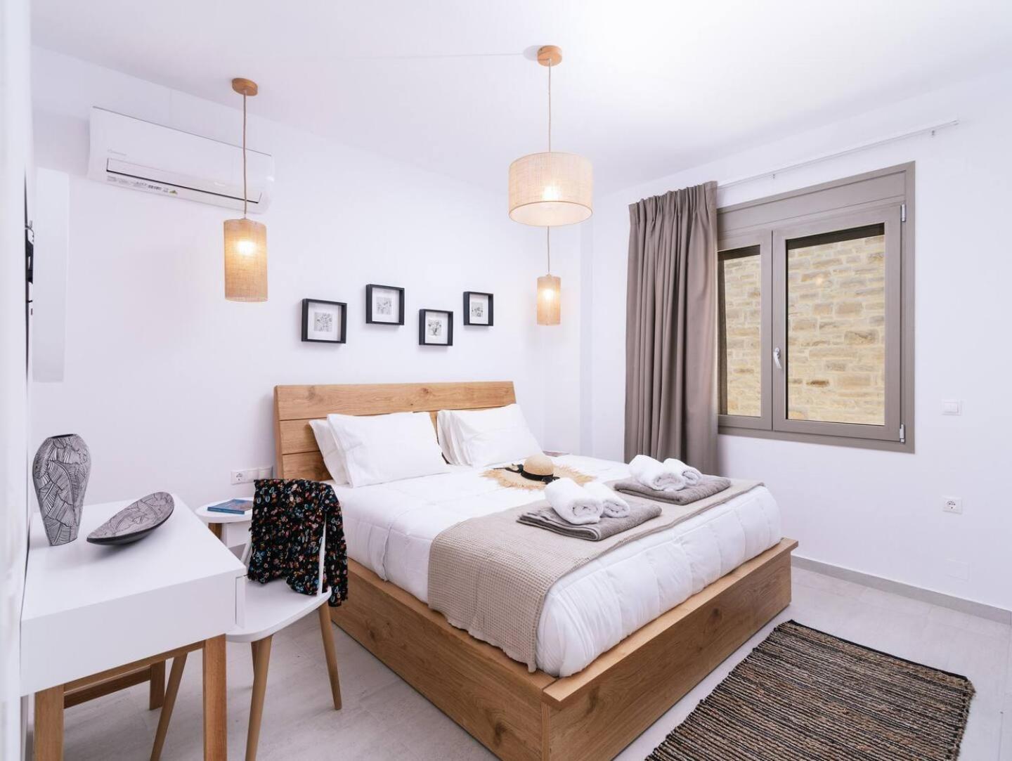 Ammokrinos Luxury Homes,150M From The Beach คาลามากิ ภายนอก รูปภาพ